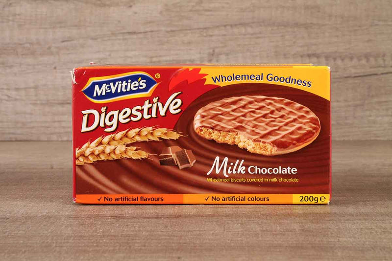 MCVITIES DIGESTIVE MILK CHOCOLATE BISCUITS