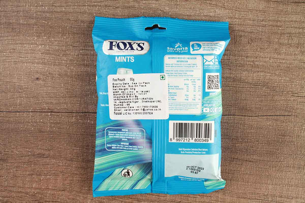 FOXS CRYSTAL CLEAR MINTS CANDY 90