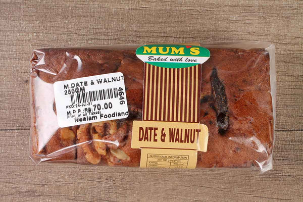 MUMS DATE & WALNUT CAKE 250