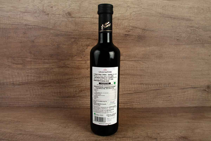gran sapore varvelo balsamic vinegar of modena 500 ml