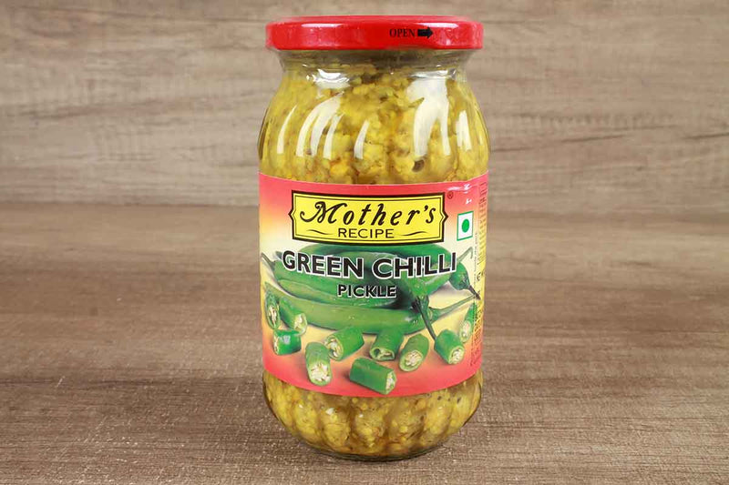 MOTHERS GREEN CHILLI PICKLE 400 GM