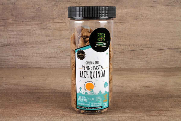 nutra hi gluten free rich quinoa penne pasta 250