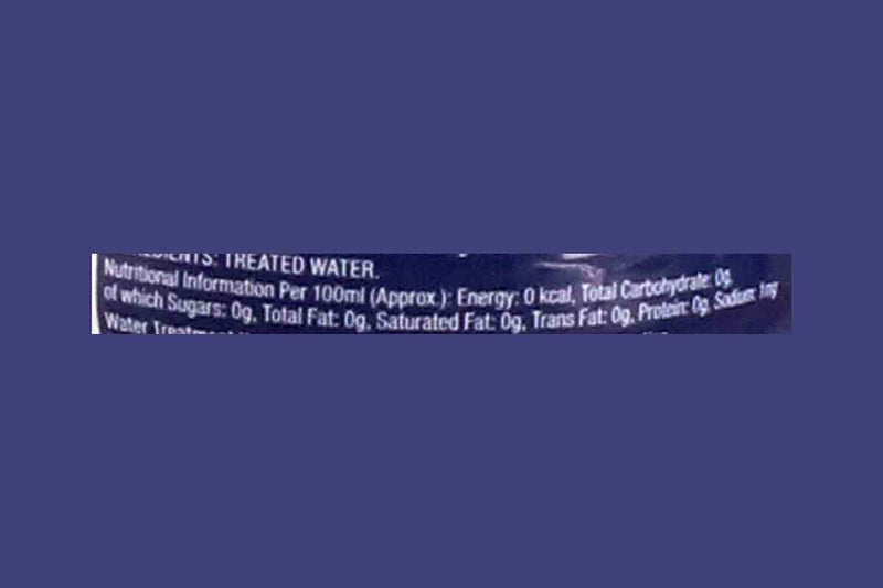 aquafina water 500 ml