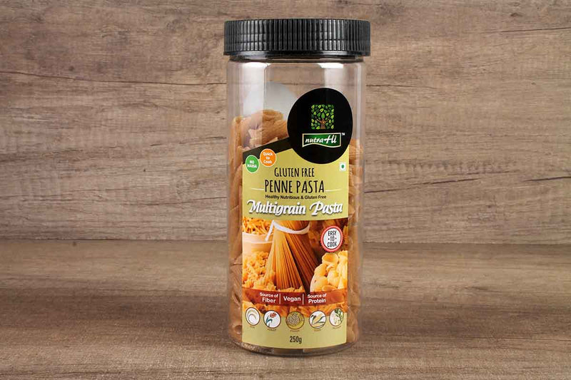nutra hi gluten free multigrain penne pasta 250