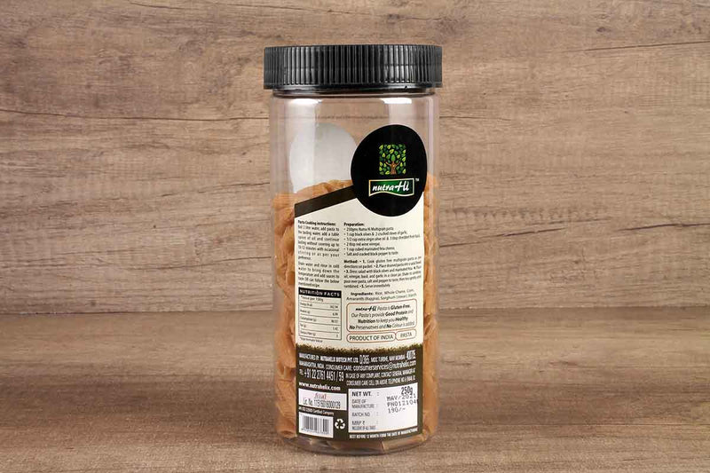 nutra hi gluten free multigrain penne pasta 250
