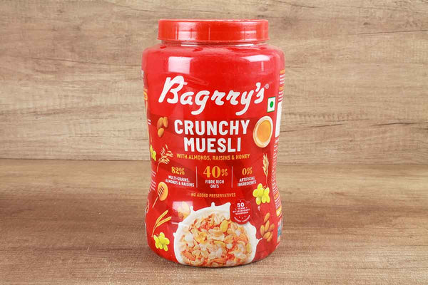bagrrys crunchy muesli jar 1000 gm