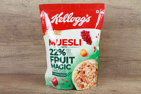 KELLOGGS MUESLI 22% FRUIT MAGIC 500