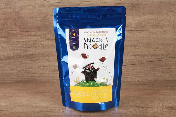 SNACK A DOODLE CRUNCHY CHOCOLATE MILLET COOKIES NO PRESERVATIVES 150