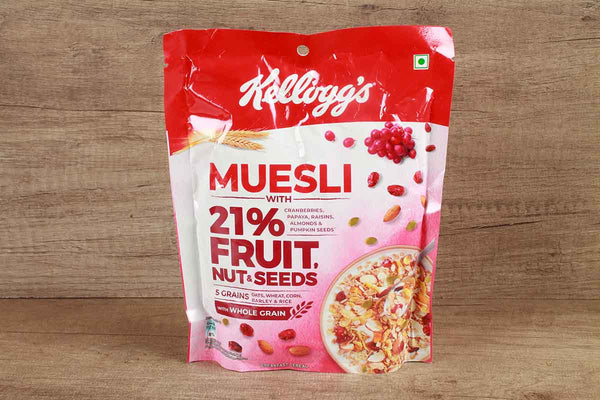 KELLOGGS MUESLI 21% FRUIT NUT 240