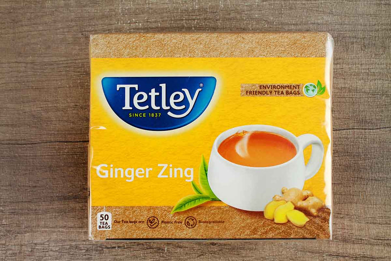 TETLEY GINGER ZING TEA 50 BA