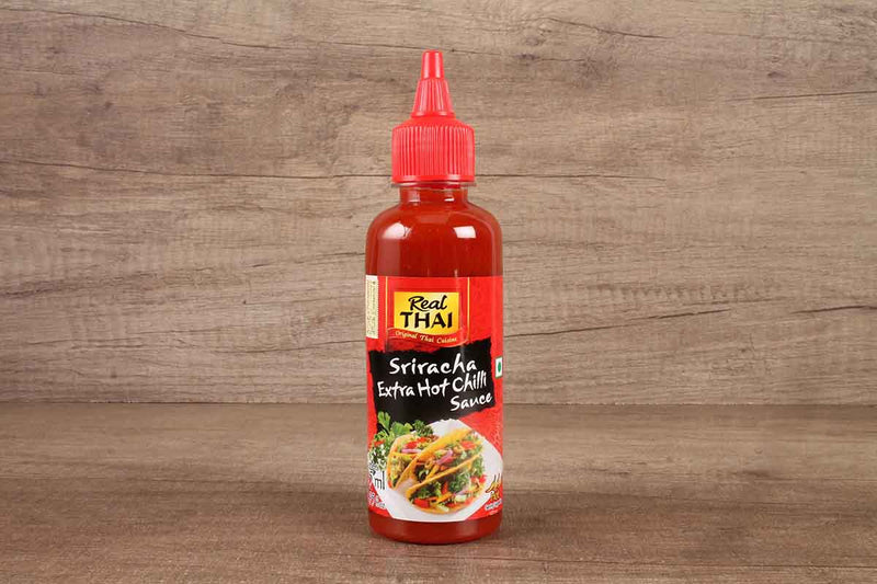 real thai sriracha extra hot chilli sauce 235 ml 270