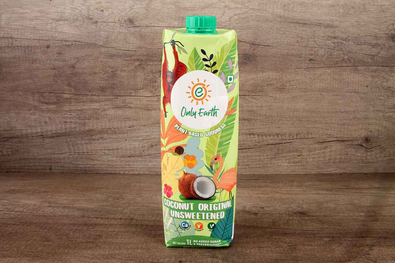 only earth coconut original unsweetened milk 1 litre