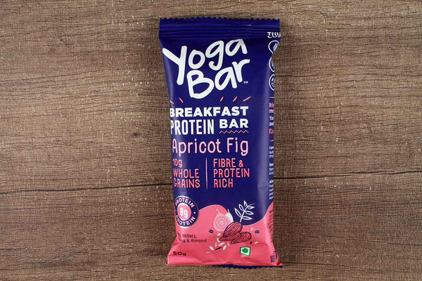 yoga bar breakfast protein bar apricot fig 50