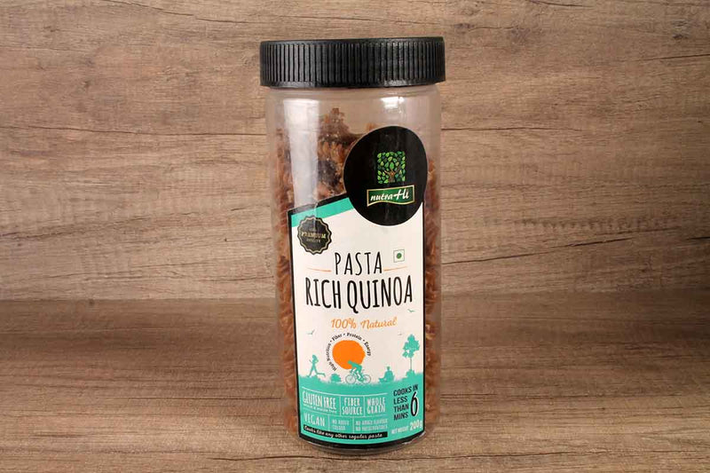 NUTRA HI GLUTEN FREE RICH QUINOA FUSILLI PASTA 200
