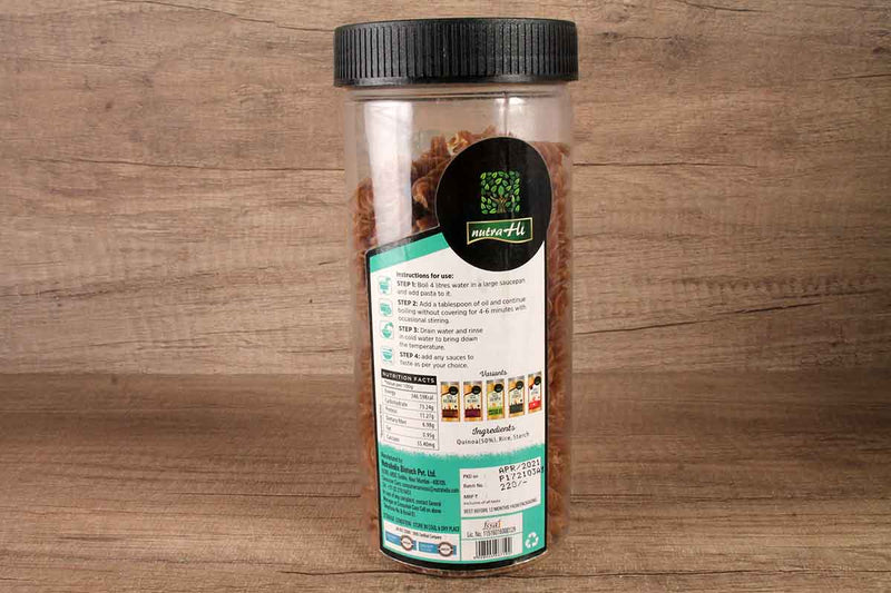 NUTRA HI GLUTEN FREE RICH QUINOA FUSILLI PASTA 200