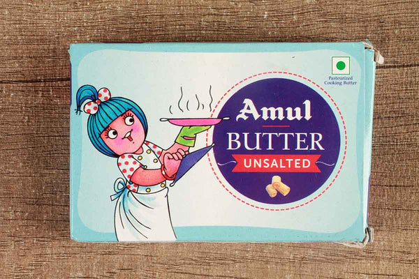 amul butter unsalted 100