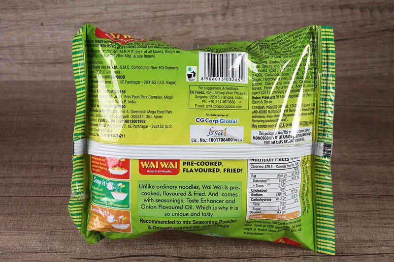 wai wai veg masala noodles 70