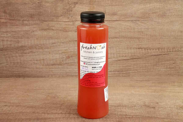 freshnosh watermelon, pineapple, basil, green tea, sea salt whole pressed juice 200 ml