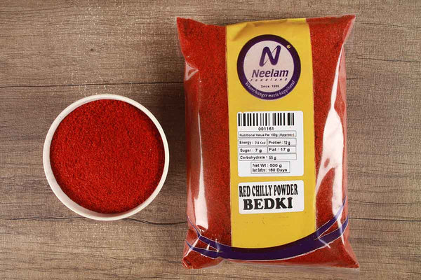 BEDKI RED CHILLY MIRCHI POWDER 500