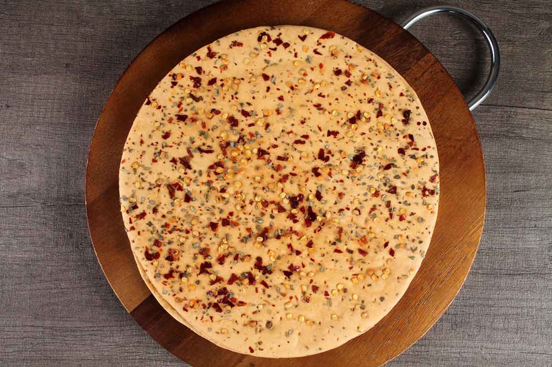 WHOLE WHEAT HERBS CHILLI FLAKES PIZZA BASE 2 PIECE