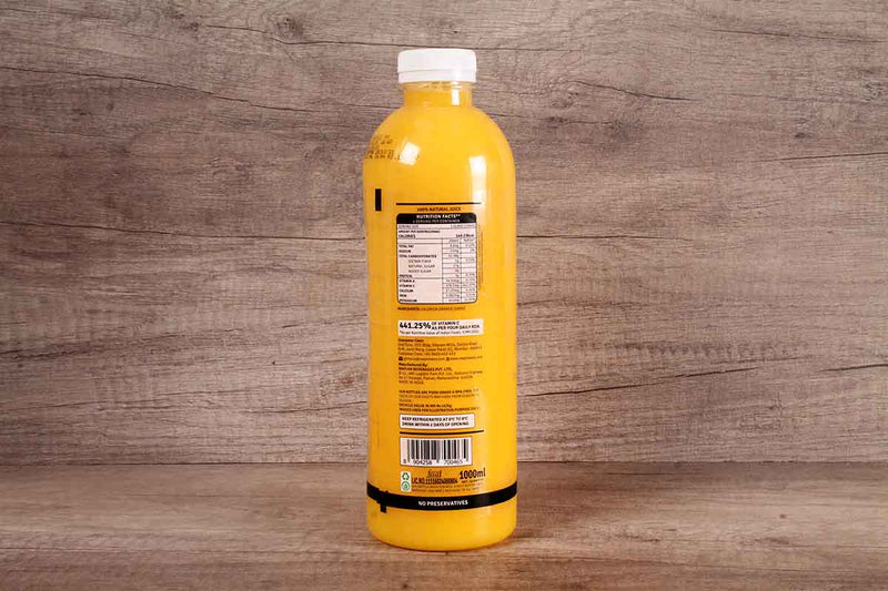 RAW PRESSERY VALENCIA ORANGE JUICE 1 LTR