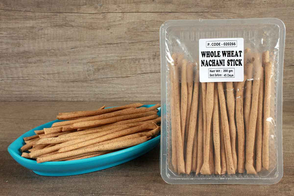 whole wheat nachani bread stick 200