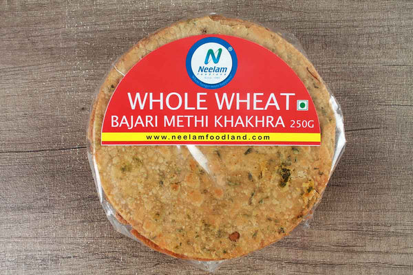 WHOLE WHEAT BAJRI METHI KHAKHRA 250