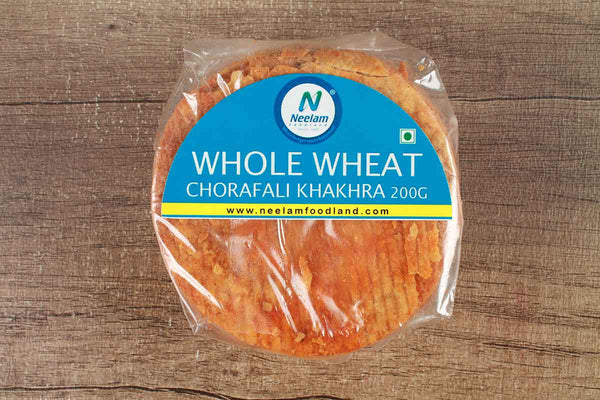 LOW FAT WHOLE WHEAT CHORAFARI KHAKHRA MINI