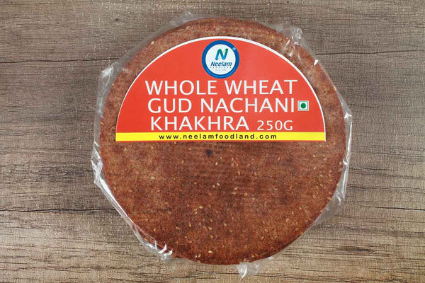 WHOLE WHEAT GUD NACHANI KHAKHRA 250