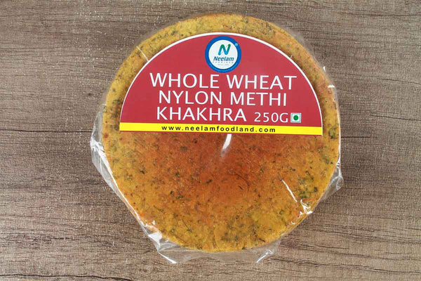 whole wheat nylone methi khakhra 250