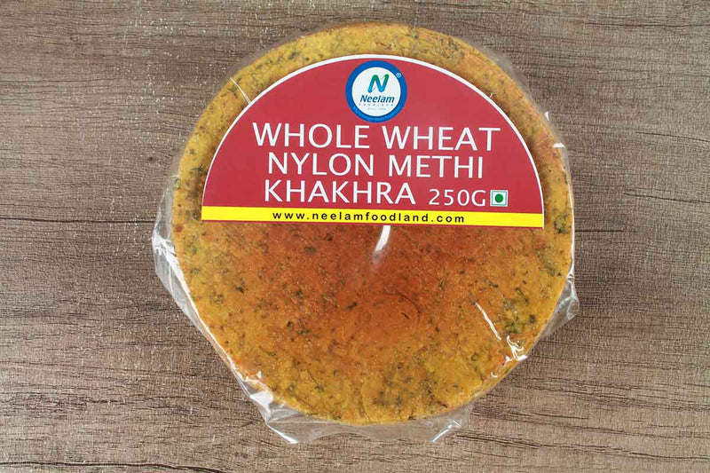 LOW FAT WHOLE WHEAT NYLONE METHI KHAKHRA 250
