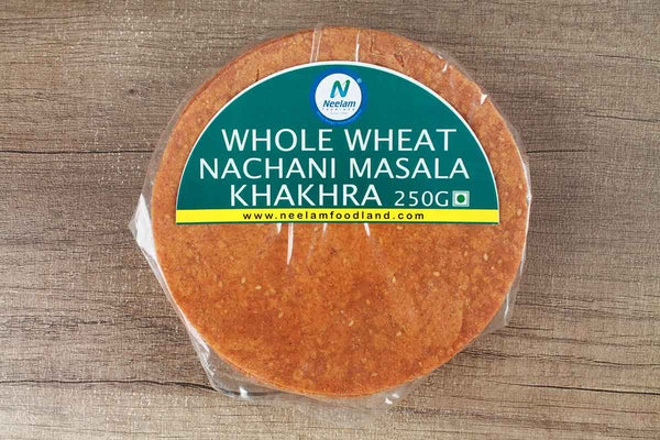 WHOLE WHEAT NACHANI MASALA KHAKHRA 250