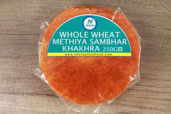 WHOLE WHEAT METHIYA SAMBHAR KHAKHRA 250