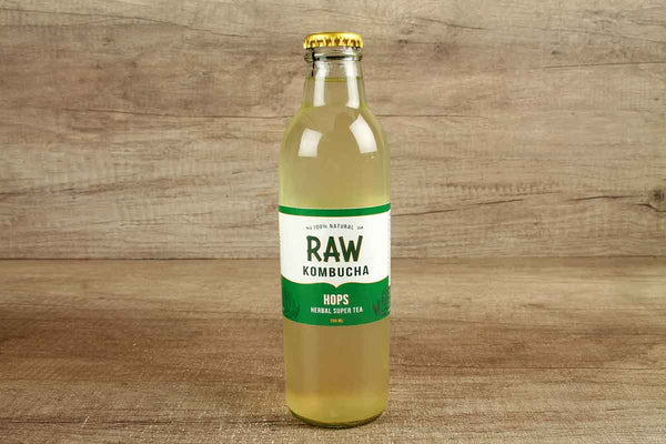 raw kombucha hops herbal super tea 250 ml