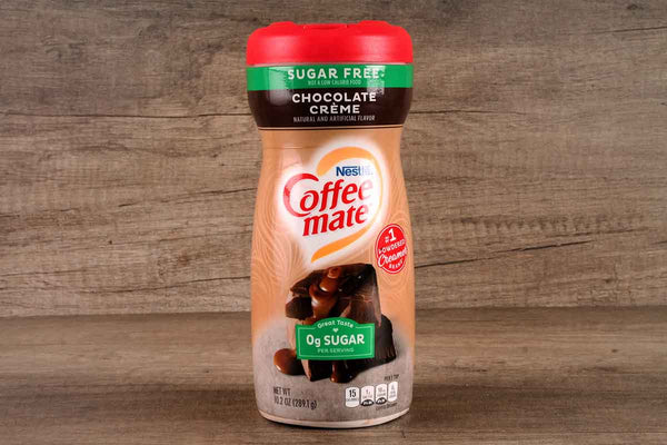 nestle coffee mate chocolate creme flavor 0g sugar 289