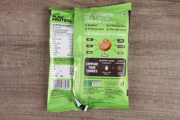 ritebite max protein nuts & seeds 7 grain breakfast cookie 55