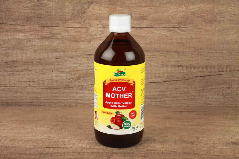 dr patkars apple cider vinegar with acv mother 500 ml