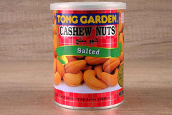 tong garden cashew nut salted tin 150