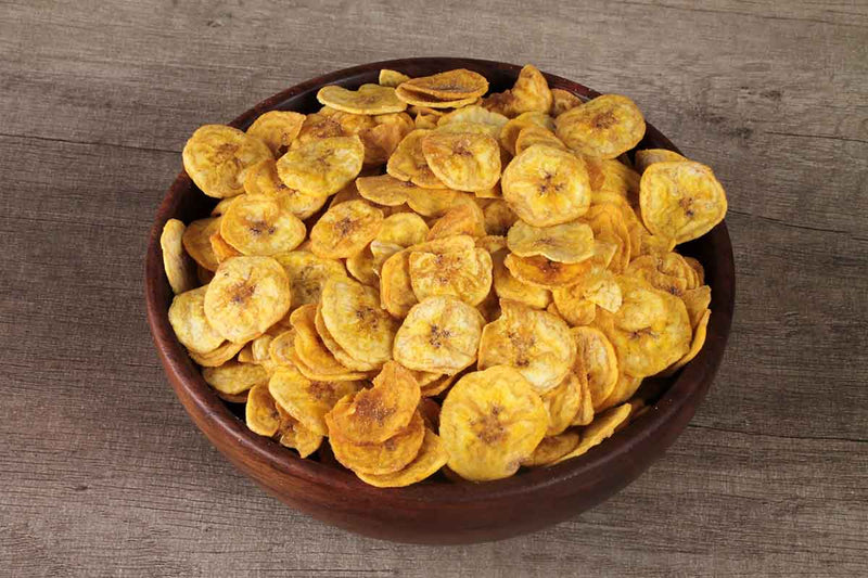 ROASTED BANANA CHIPS SALTED 200