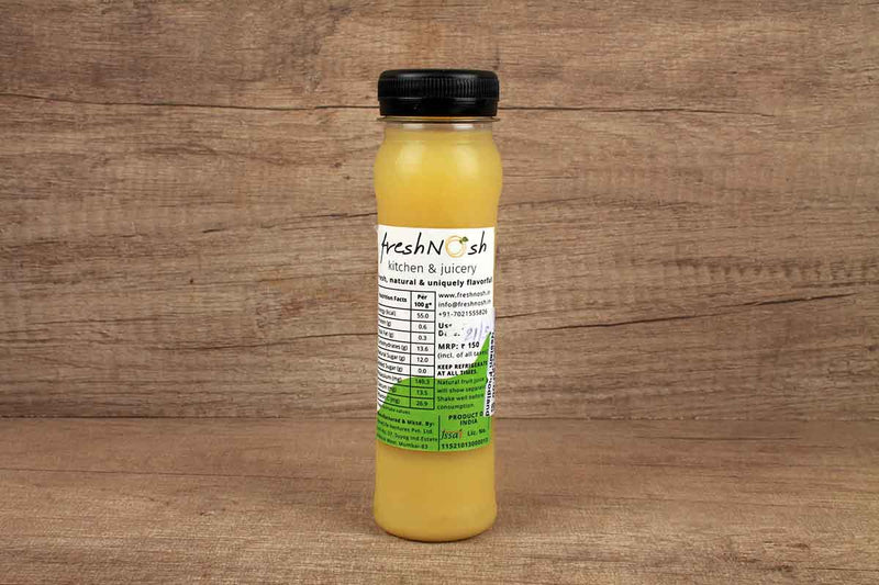 freshnosh raw mango apple lemon cumin mint sea salt whole pressed juice 200 ml
