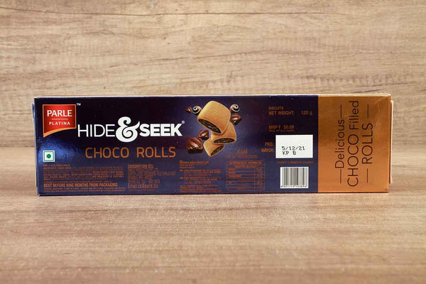 parle hide & seek choco rolls 120