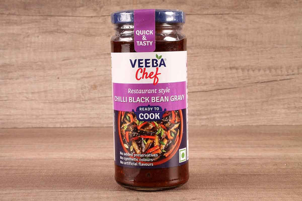 VEEBA BLACK BEAN STIR FRY & DIP SPREAD 380