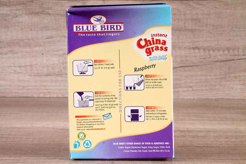 BLUE BIRD CHINA GRASS RASPBERRY 100