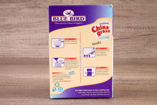 BLUE BIRD CHINA GRASS VANILLA 100