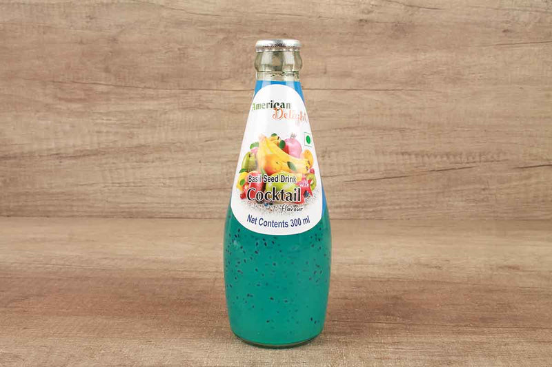 AMERICAN DELIGHT COCKTAIL BASIL SEED DRINK 300 ML neelamfoodland mum