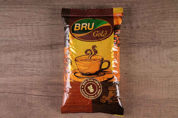 bru gold coffee pouch 50