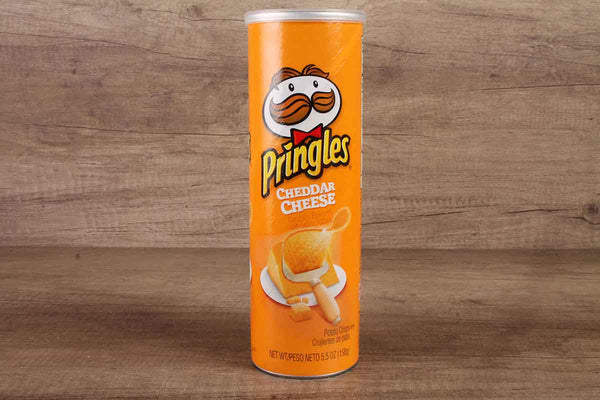 PRINGLES CHEDDAR CHEESE FLAVOUR 158
