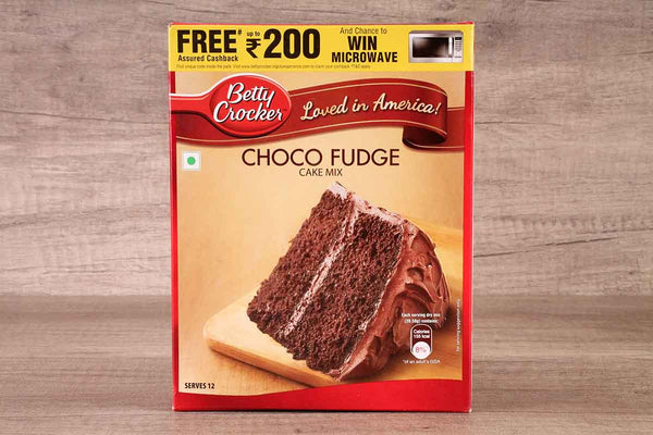 BETTY CROCKER CHOCO FUDGE CAKE MIX 475