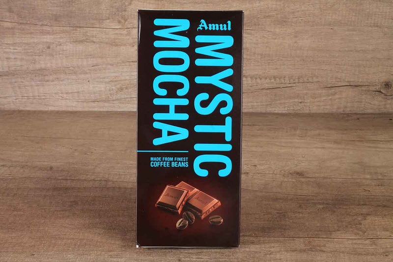amul mystic mocha finesh coffee beans chocolate 150
