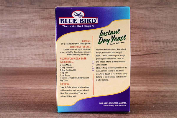 blue bird instant dry yeast 20